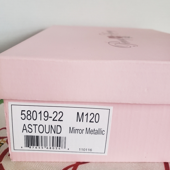 Chrome mirror metallic mule sneakers Size 12 - Picture 7 of 7